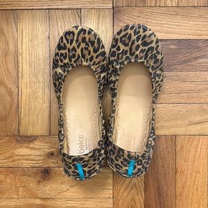 Leopard Tieks - Size 10